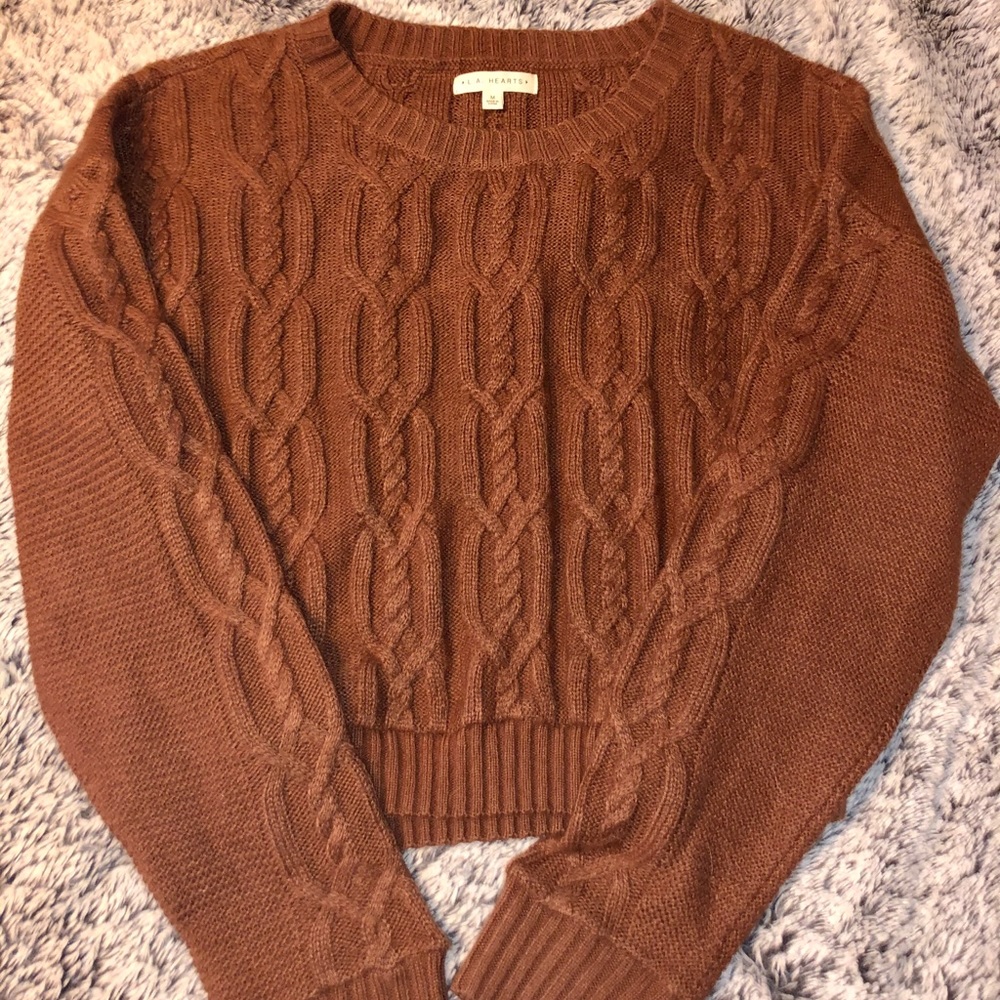Tan Knit Sweater